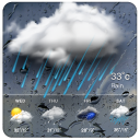 Real-time weather display Icon