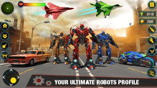 Multi Robot Car Transform Game screenshot 1