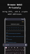 Navegador anônimo - seu próprio navegador anônimo screenshot 0