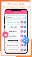 Cute Font Style screenshot 5