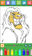 King Lion Coloring Book screenshot 0