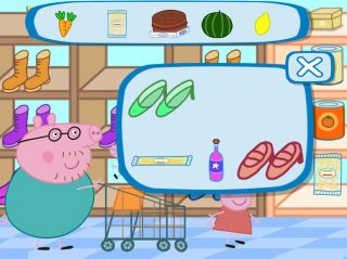 Peppa in the supermarket PRO Screenshot