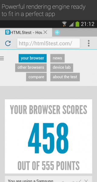 Now Browser Pro (Material) Screenshot