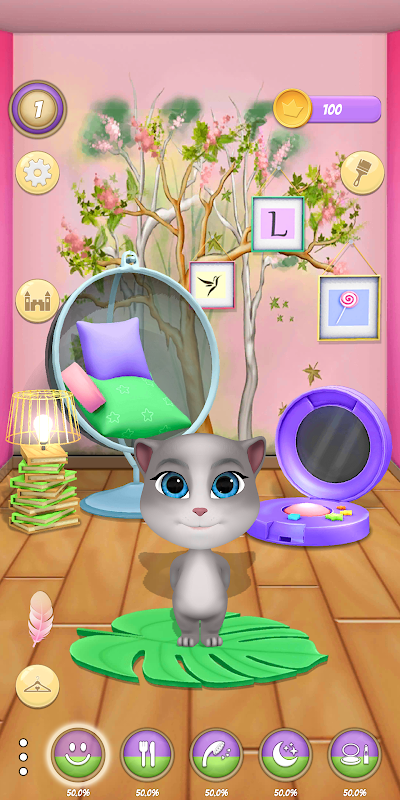 Kinito pet на андроид. Моя говорящая кошка Лилия 2. Игра my talking Kitty Cat. Виртуальный питомец. Говорящая кошечка Лилия 2.