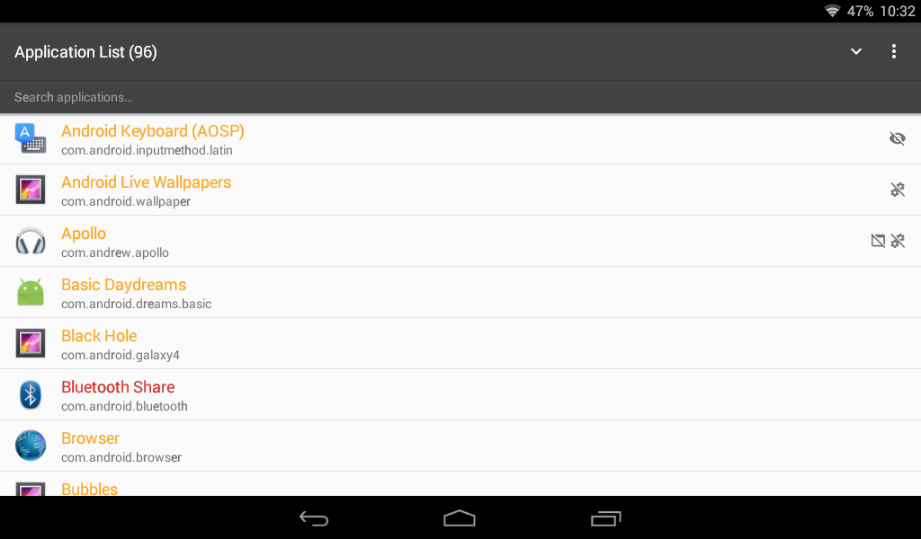 CCSWE app Manager (Samsung). Com.Android.Dreams.Basic. Meta app manager